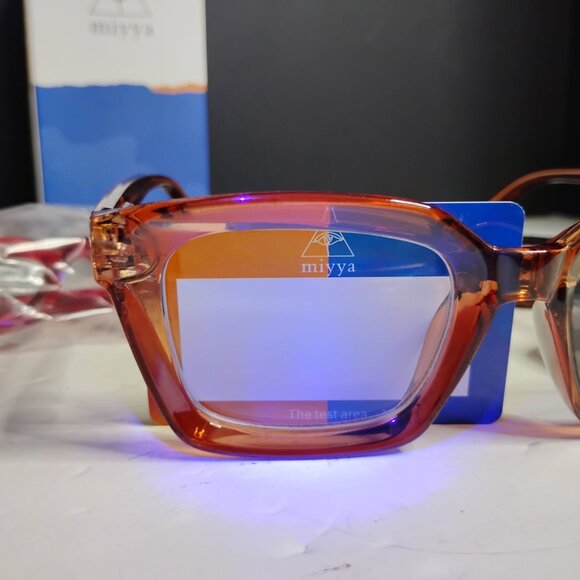 +1.0 Miyya Stylish Blue Light Reading Glasses for Women 6 Pack - Picture 7 of 13